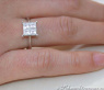 Feiner Princess Diamanten Ring (0,91 ct.) #5
