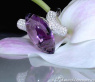 Stattlicher Amethyst Ring mit Brillanten #1