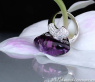 Stattlicher Amethyst Ring mit Brillanten #2