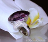 Stattlicher Amethyst Ring mit Brillanten #5