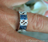 Aparter Saphir Ring mit Brillanten #5