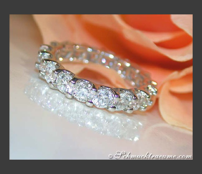 Hochkarätiger Brillant Memory Ring #1 Hochkarätiger Brillant Memory Ring #1