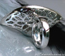 Opulenter schwarze Diamanten Ring im Blatt Design #7
