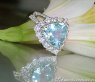 Prächtiger Aquamarin Ring mit Brillanten #3