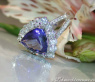 Erstklassiger Tansanit Ring mit Brillanten #6