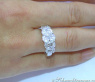 Exquisiter Ring mit Marquise- und Princess Diamanten #4