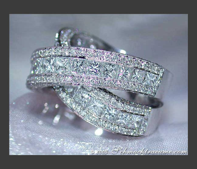 Üppiger Brillanten / Diamanten Ring in höchster Vollendung #1 Üppiger Brillanten / Diamanten Ring in höchster Vollendung #1
