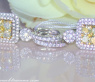 Edle gelbe Diamanten Ohrringe mit Brillanten #4