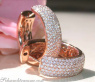 Stattliche Brillanten Pavé Creolen in Roségold #3