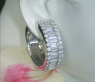 Prachtvolle Diamanten Creolen (Baguette & Brillant Schliff) #4
