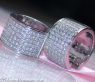 Prächtige Brillanten Creolen in Weißgold 750 #3