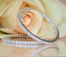 Attraktive Creolen mit Diamanten (Ø 3,30 cm) #1