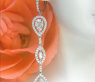 Höchst feminine Diamanten Ohrgehänge im Illusion-Design #3