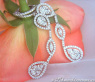 Höchst feminine Diamanten Ohrgehänge im Illusion-Design #4