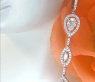 Höchst feminine Diamanten Ohrgehänge im Illusion-Design #5