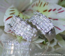 Feinste Ohrringe mit Marquise Diamanten & Princess Diamanten #4