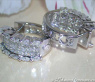 Feinste Ohrringe mit Marquise Diamanten & Princess Diamanten #6