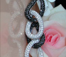 Opulente schwarze Diamanten Ohrgehänge #3