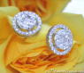 Feinste Ohrstecker mit Diamanten im Marquise und Princess Schliff #2