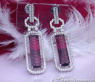 Grandiose Pink Turmalin Ohrgehänge mit Brillanten #3