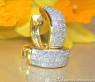 Exklusive Princess Diamanten Creolen in Gelbgold 750 #5