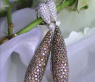 Prächtige Ohrringe mit braunen Diamanten #4