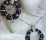Opulente Ohrringe mit schwarzen Diamanten #5
