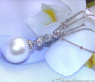 Traumhaftes Südseeperle Collier mit Brillanten #4
