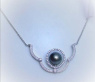 Wandelbares Tahitiperle Collier mit Brillanten #5
