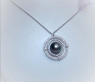 Wandelbares Tahitiperle Collier mit Brillanten #6