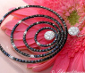 Prächtiges Collier mit schwarzen Diamanten #1
