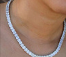 Exklusives Brillanten & Baguette Diamanten Collier (14.50 ct.) #8