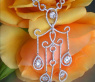 Luxuriöses Diamanten Collier im Illusion Design #2