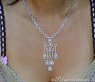 Luxuriöses Diamanten Collier im Illusion Design #4