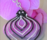 Nobles Collier mit schwarzen Diamanten und weißen Brillanten #5