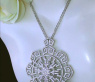 Schweres Brillanten Collier in einem extravaganten Design #3