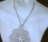 Schweres Brillanten Collier in einem extravaganten Design #4