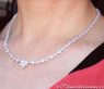 Herrliches Brillanten Collier im floralen Design #3