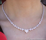 Herrliches Brillanten Collier im floralen Design #6