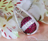 Attraktive Rubin Halskette mit Brillanten #1
