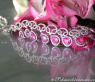 Luxuriöses Pink Saphir Collier mit Brillanten #4