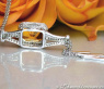 Ausgefallenes Citrin Collier mit Brillanten #6