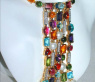 Luxuriöses Multicolor Edelstein Collier mit Perlen & Diamanten #5
