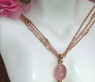 Prächtiges Rosenquarz Rauchquarz Brillanten Collier #3
