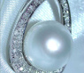 Attraktiver Südseeperle Anhänger im Mikimoto Design #2