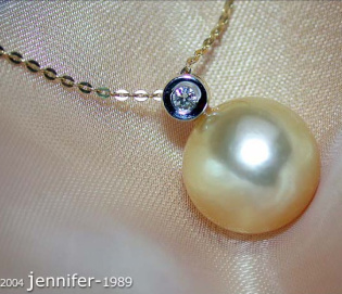 Timeless Golden Southsea Pearl Pendant incl. Chain Timeless Golden Southsea Pearl Pendant incl. Chain