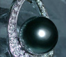 Bildschöner Tahitiperle Brillanten Anhänger im Mikimoto Design #2