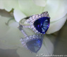 Fantastischer Tansanit Ring mit Brillanten #2