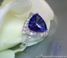 Fantastischer Tansanit Ring mit Brillanten #3