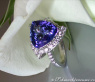 Fantastischer Tansanit Ring mit Brillanten #5
